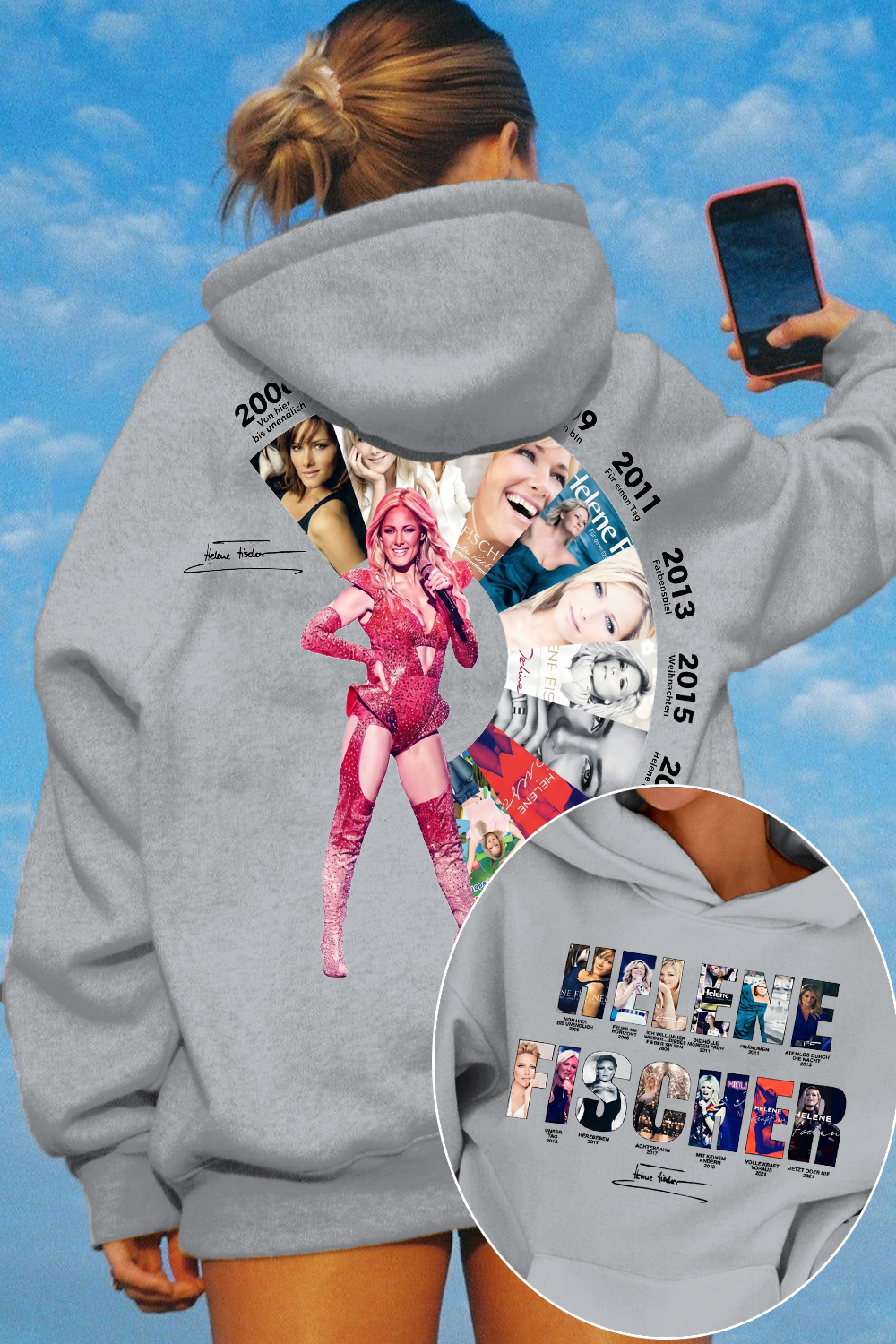 Helene Fischer 2-Sided Hoodie
