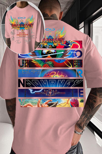 Journey Band Fan Tee