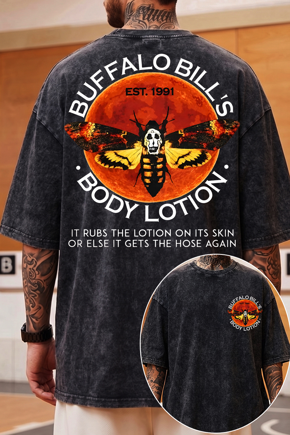 The Silence of the Lambs Movie Washed Cotton Shirt
