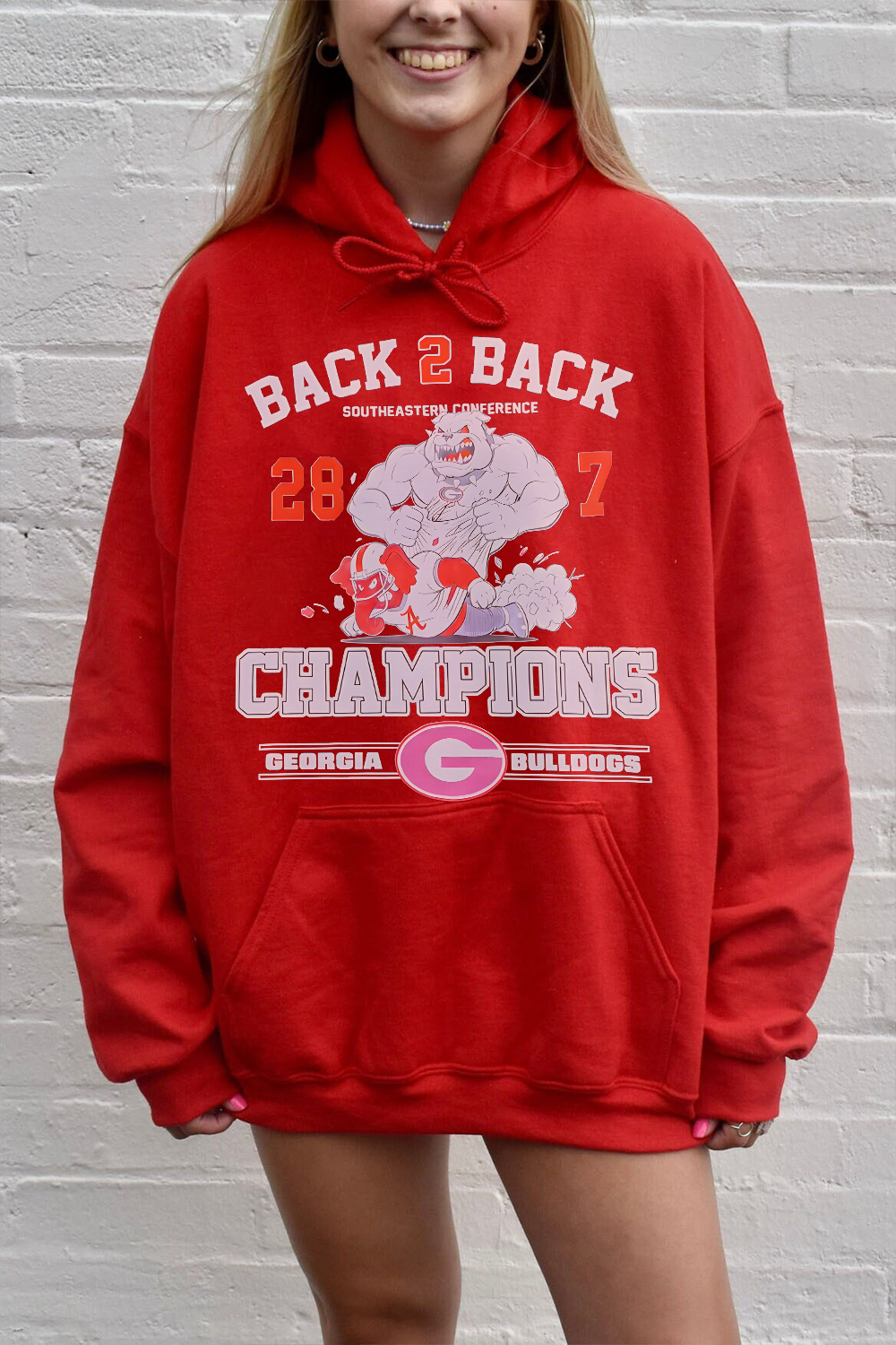 Back 2 Back SEC Champs Women Hoodie
