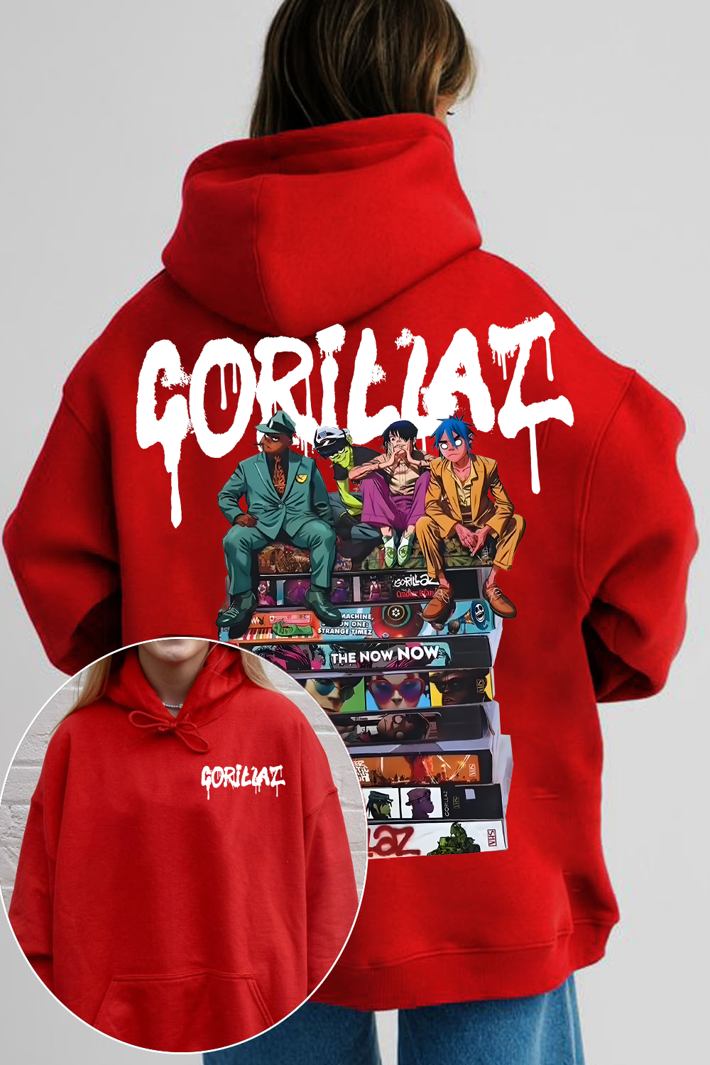 Gorillaz Hoodie For Women