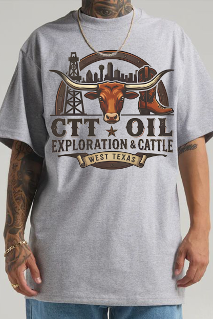 CTT Oil Exploration Cattle Shirt