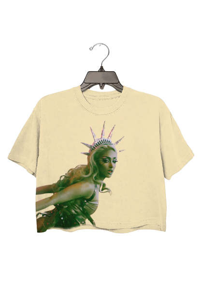 CHAPPELLROAN LADY LIBERTY  CROP TOP FOR WOMEN