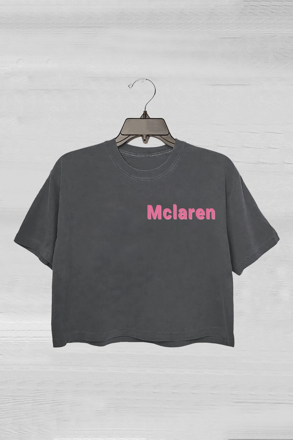 Lando Norris and Oscar Piastri Mclaren Funny Crop Tee For Women