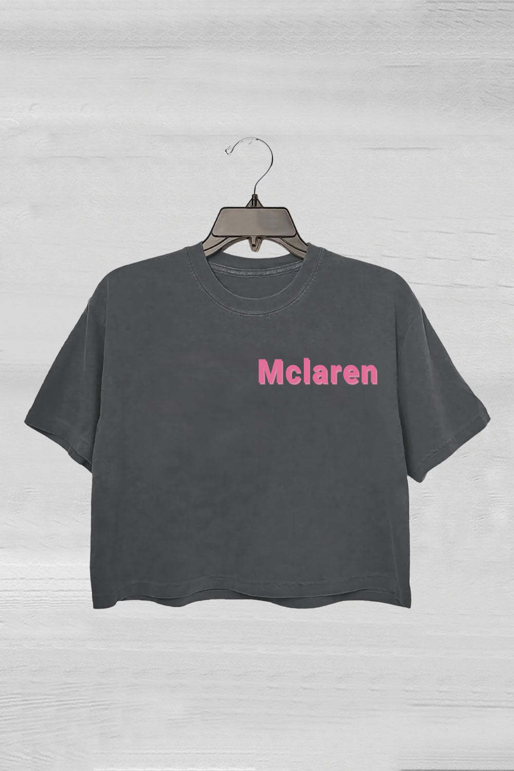 Lando Norris and Oscar Piastri Mclaren Funny Crop Tee For Women