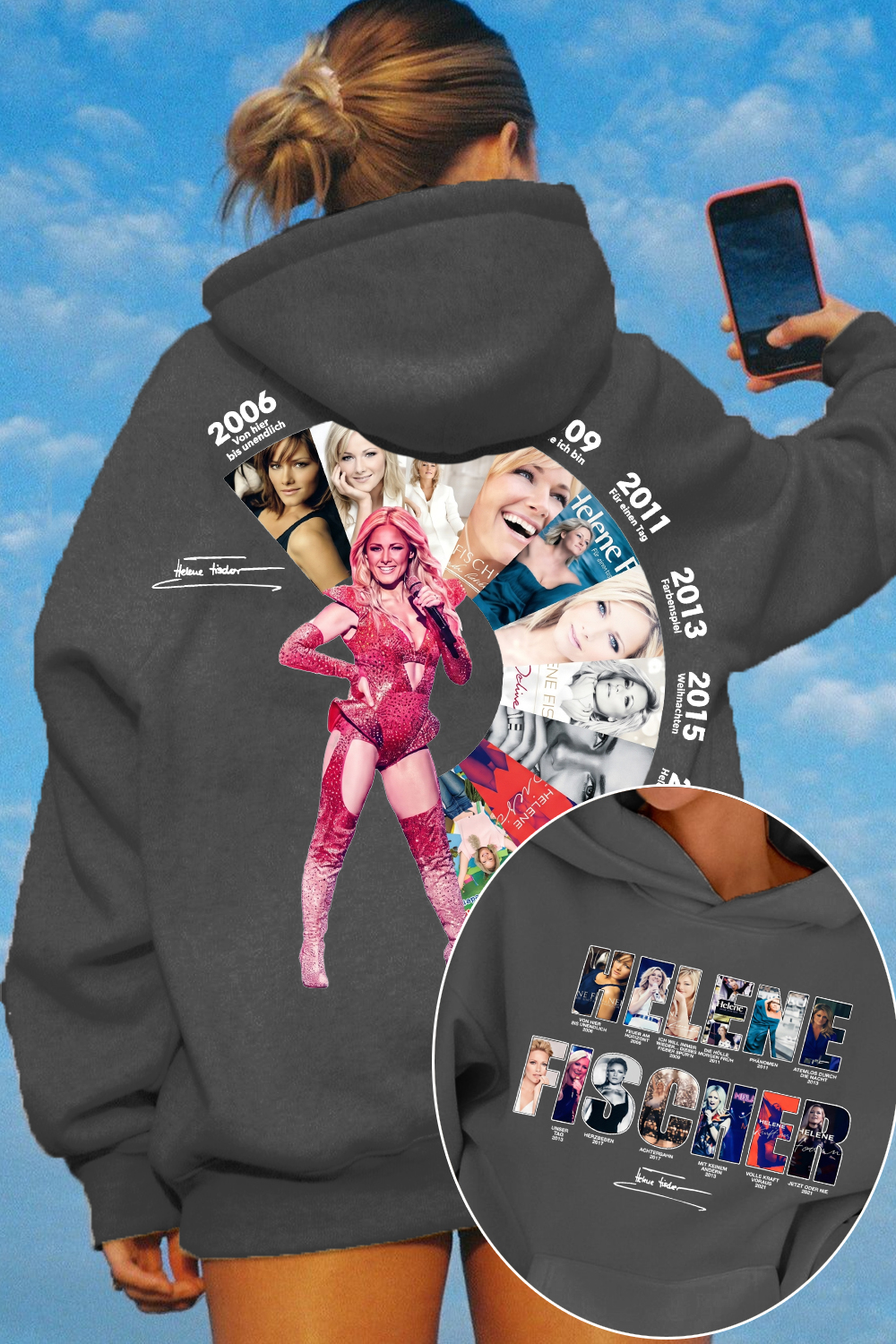 Helene Fischer 2-Sided Hoodie