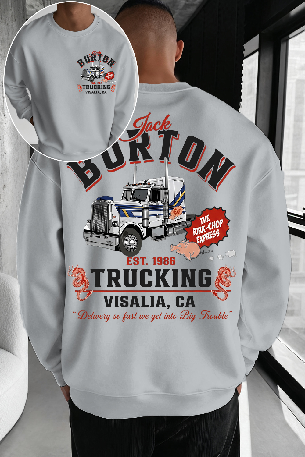 🚛 Jack Burton Fans Sweatshirt