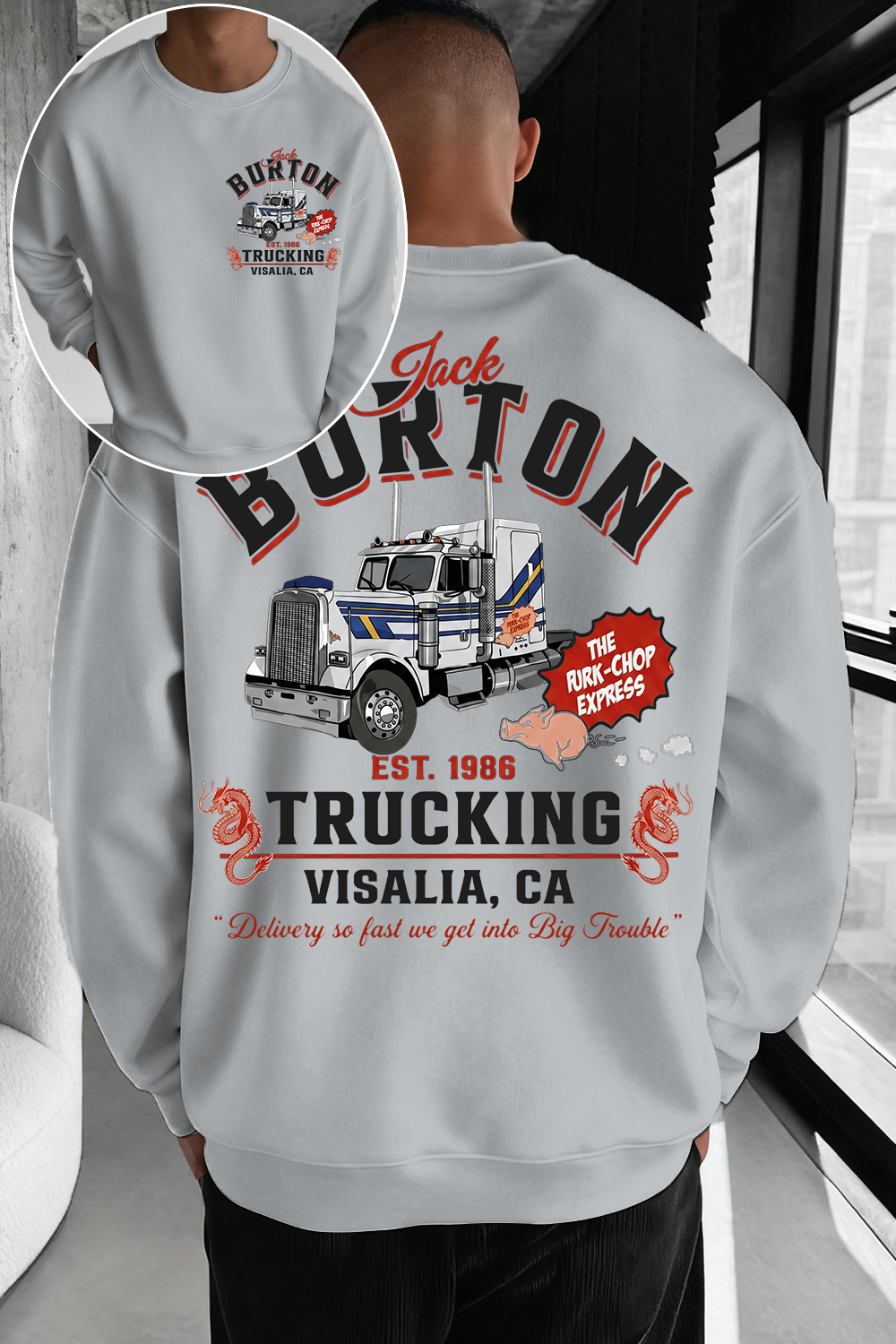 🚛 Jack Burton Fans Sweatshirt