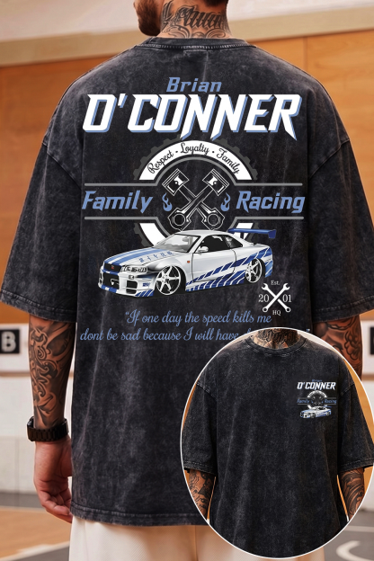 Fast And Furious 7 Washed Cotton Shirt