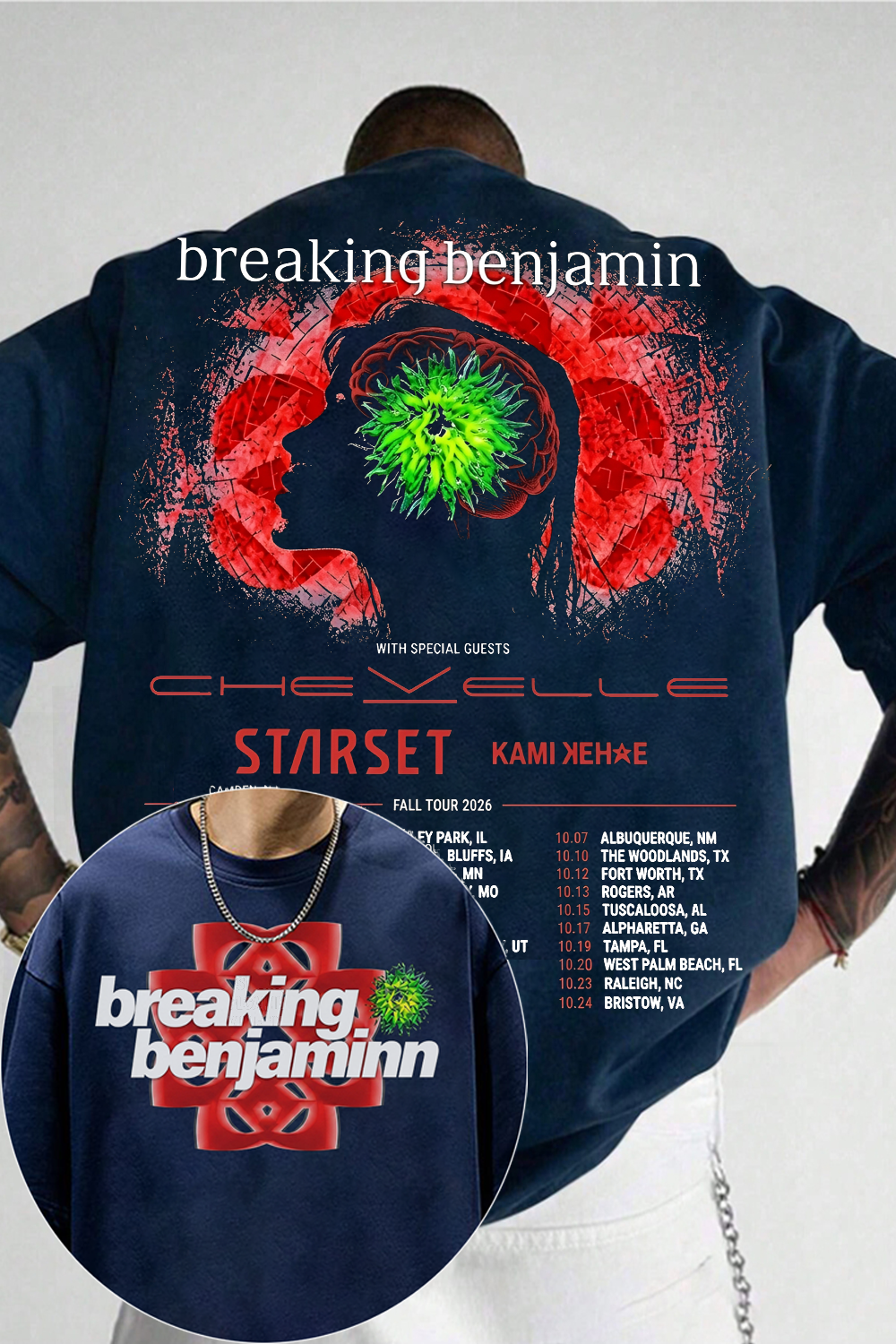 Breaking Benjamin Shirt