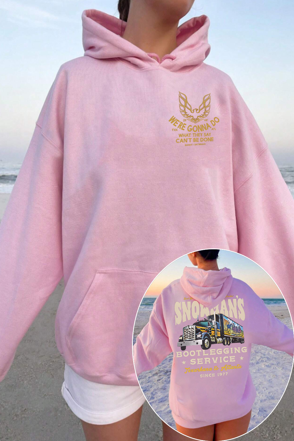 Smokey and the Bandit Movie Hoodie For Women