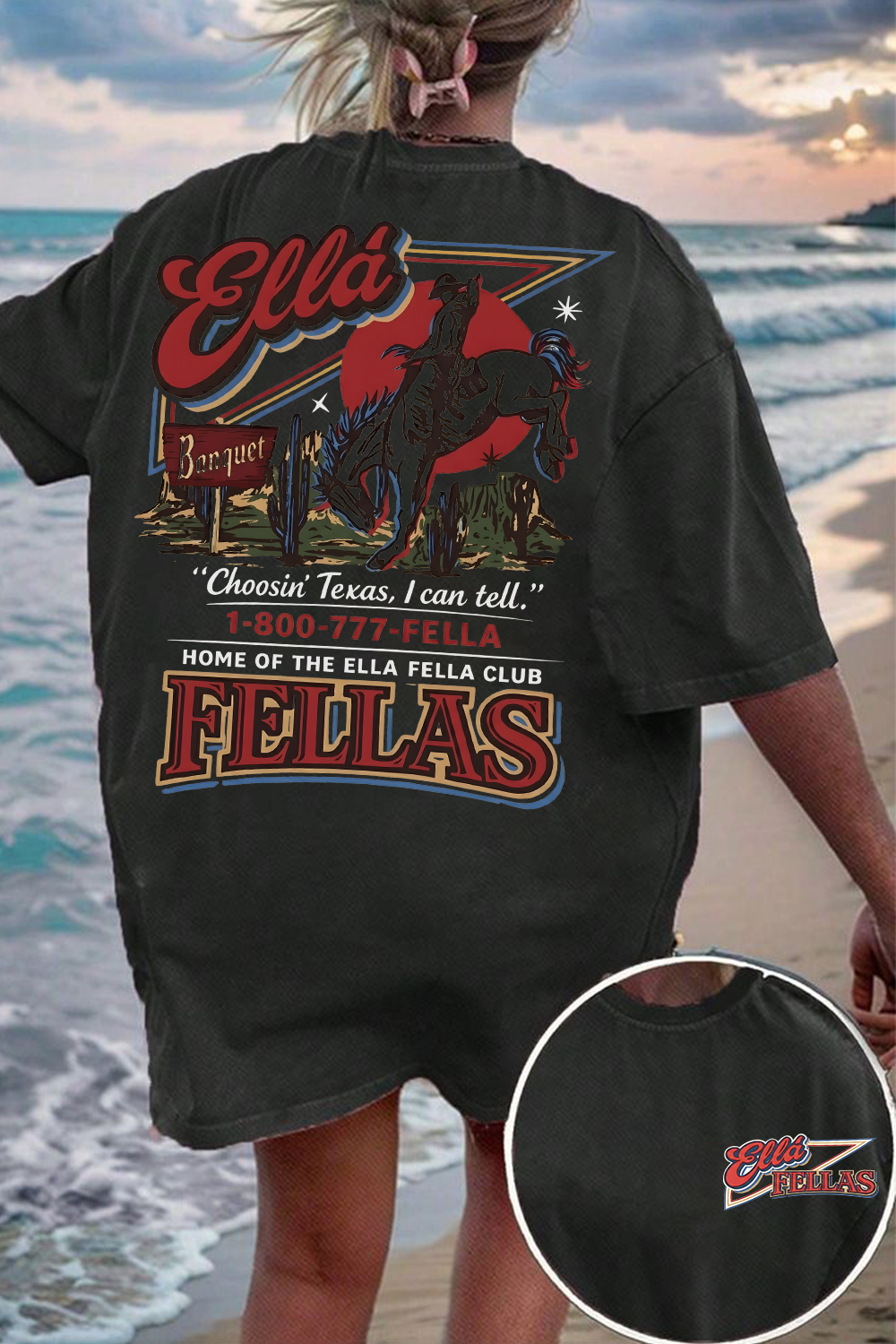 Ella Fella Club 2-Sided Shirt For Women