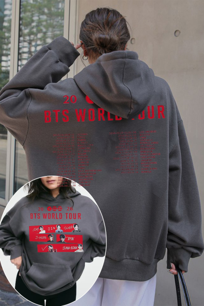 BTS Tour Hoodie