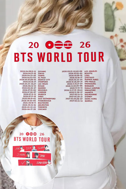 BTS Tour Sweatshirt