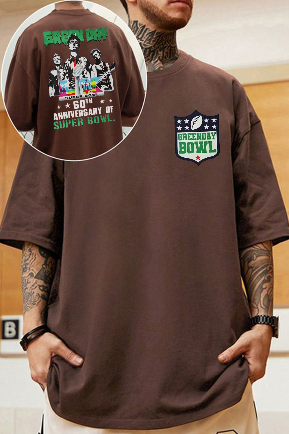 Greenday Music T-Shirt For Men