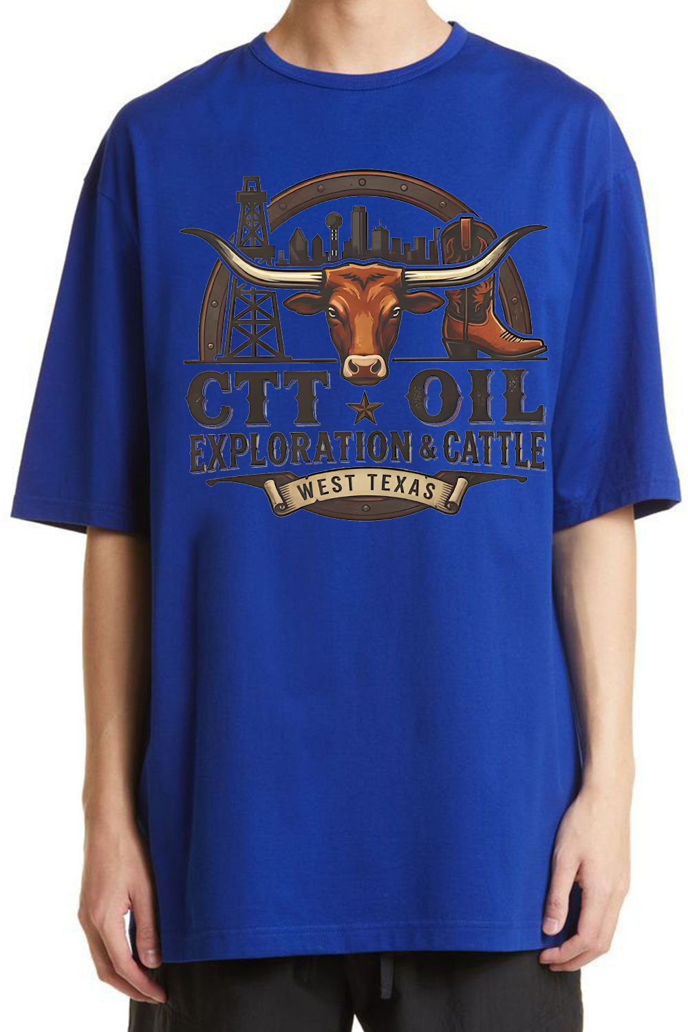 CTT Oil Exploration Cattle Shirt