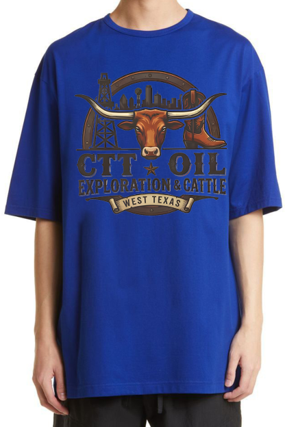 CTT Oil Exploration Cattle Shirt
