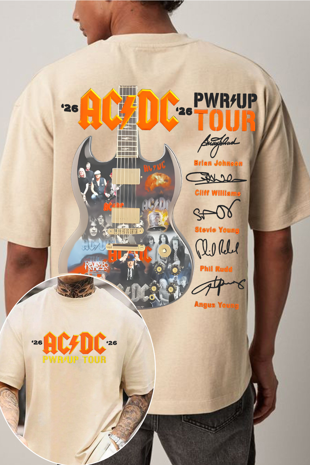 AC/DC 2026 Tour Tee