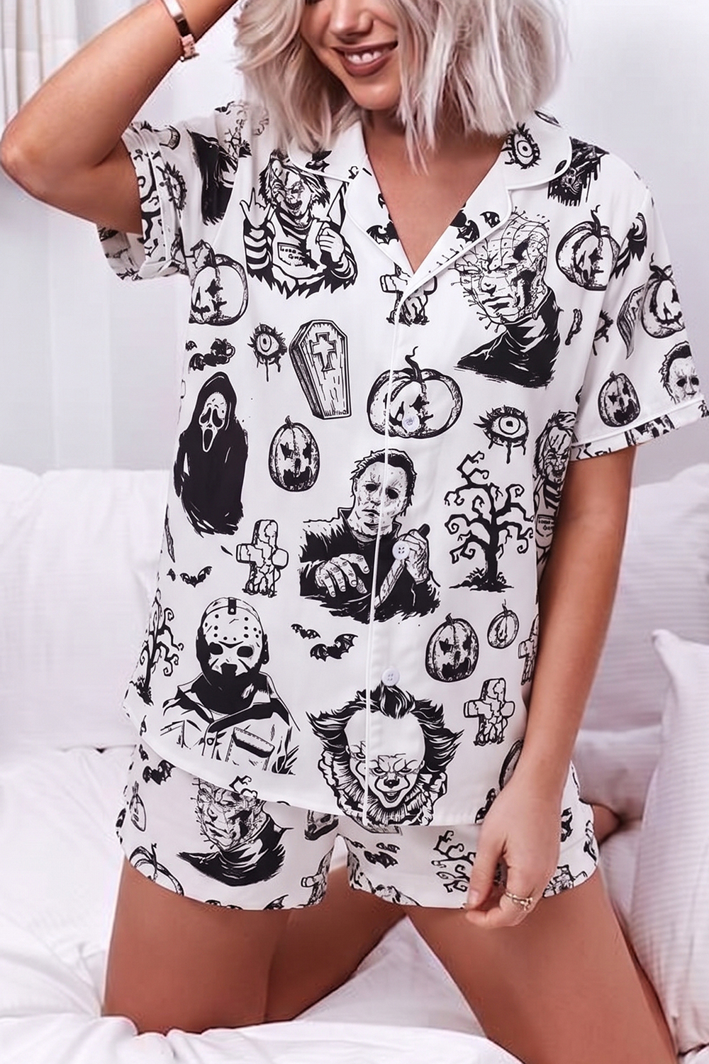 Halloween Party Pajama Set
