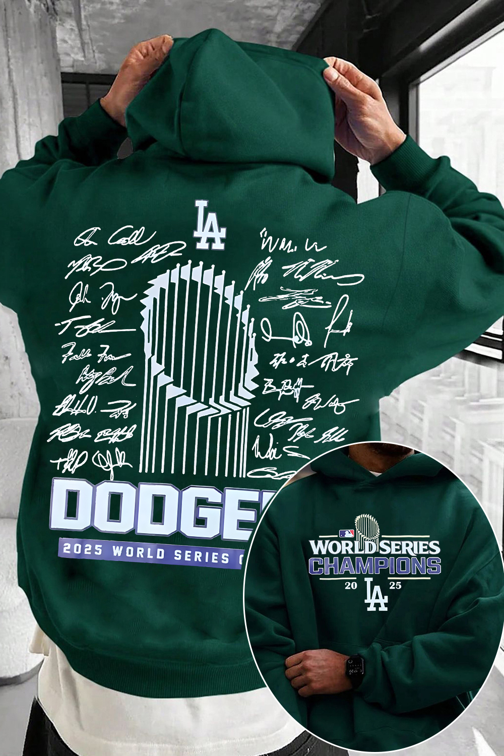 Dodgers 2025 World Series Champions Hoodie
