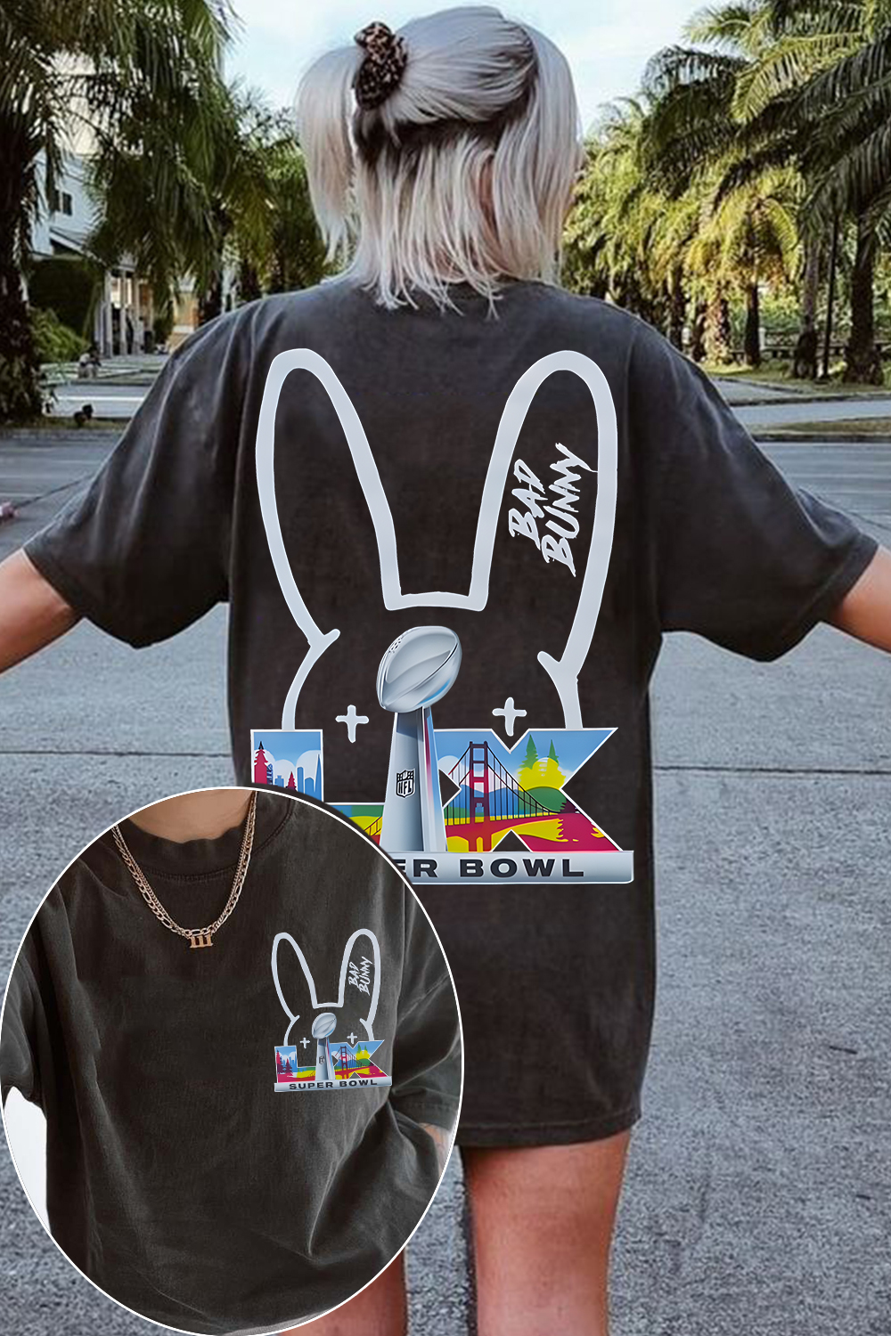 Superbowl 2026 Bad Bunny 🐰 Fan Women's Shirt