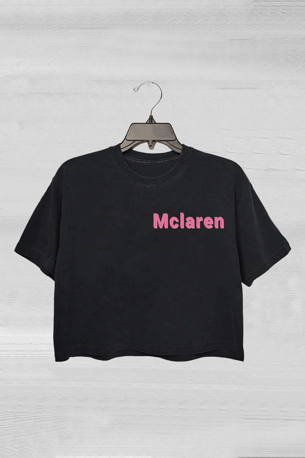 Lando Norris and Oscar Piastri Mclaren Funny Crop Tee For Women