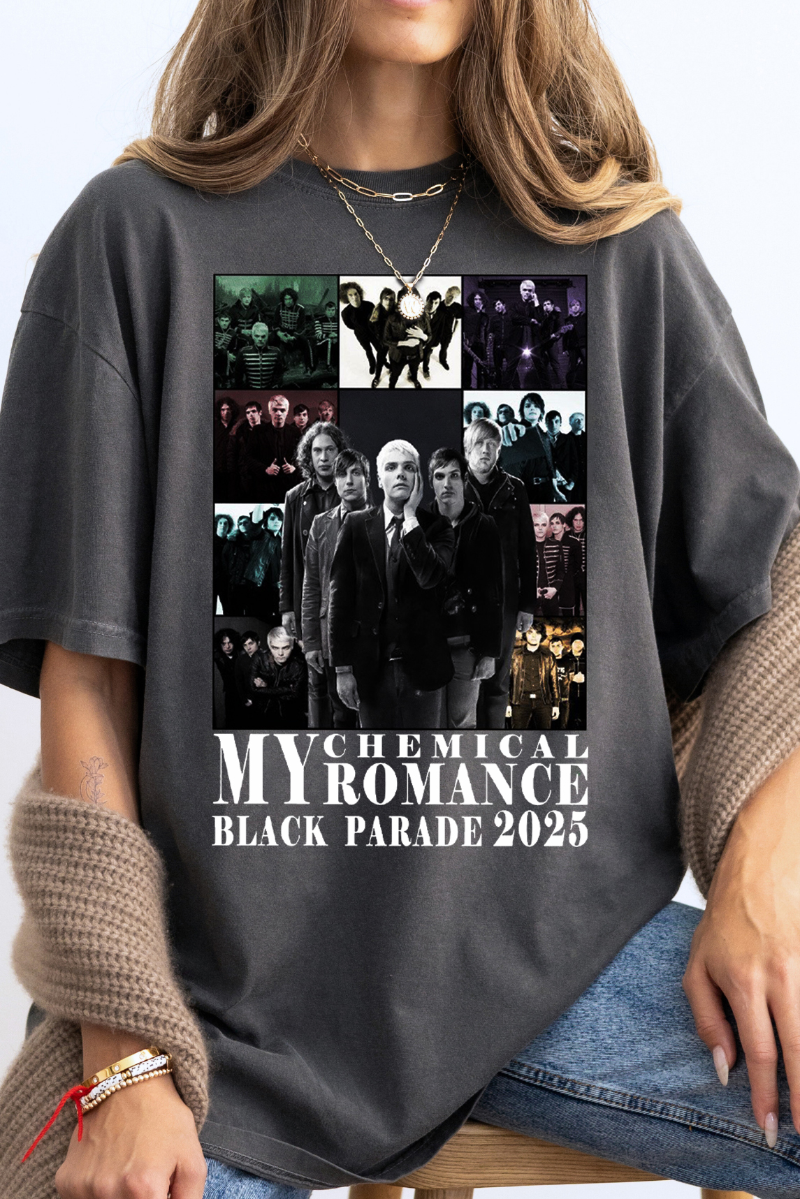 ��LONG LIVE THE BLACK PARADE�� 2025 tour  MCR shirt For Women