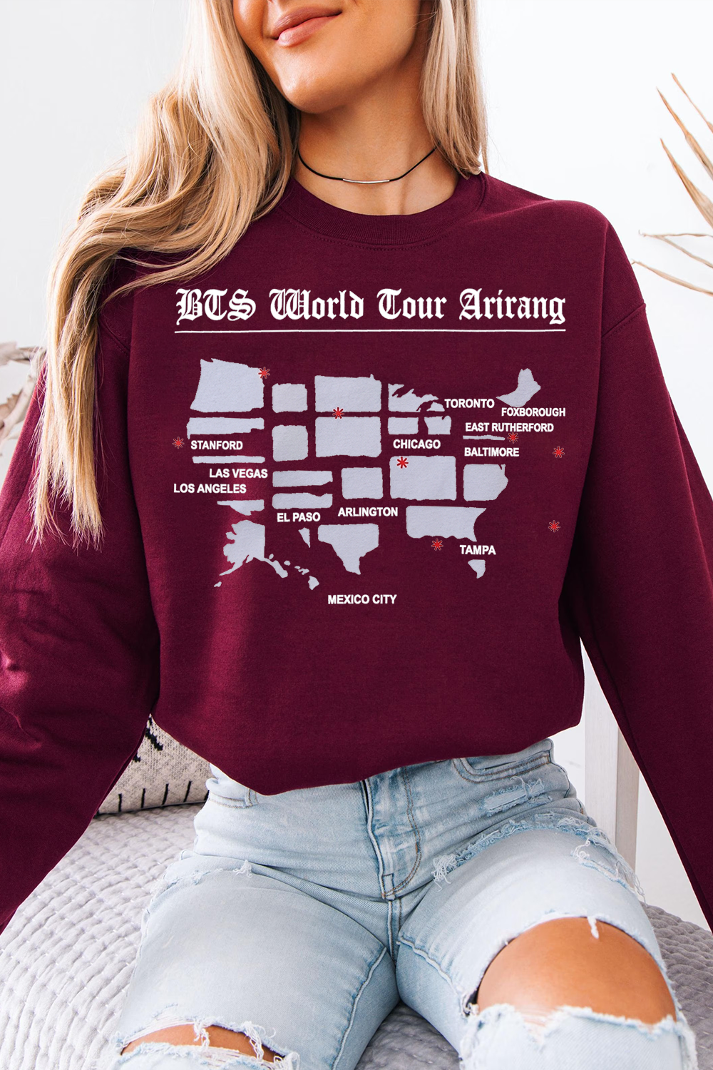 BTS Mexico City Tour Sweatshirt