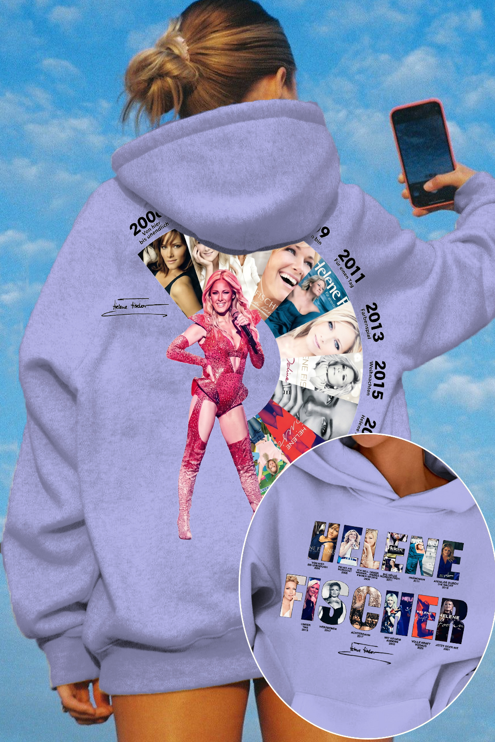 Helene Fischer 2-Sided Hoodie