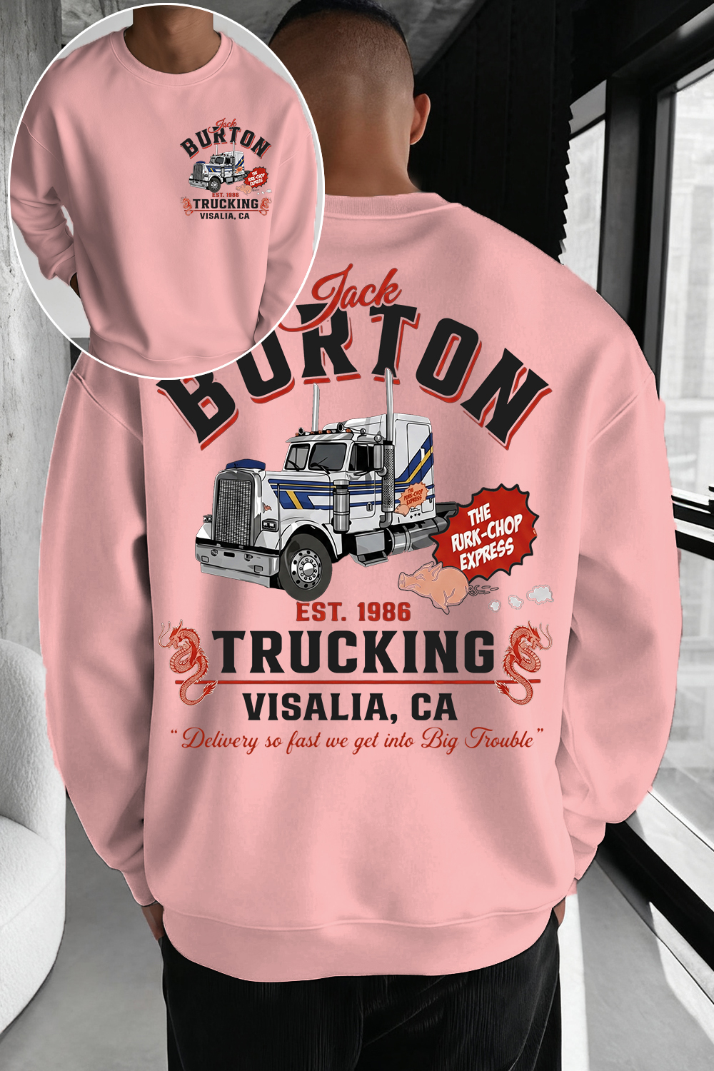 🚛 Jack Burton Fans Sweatshirt