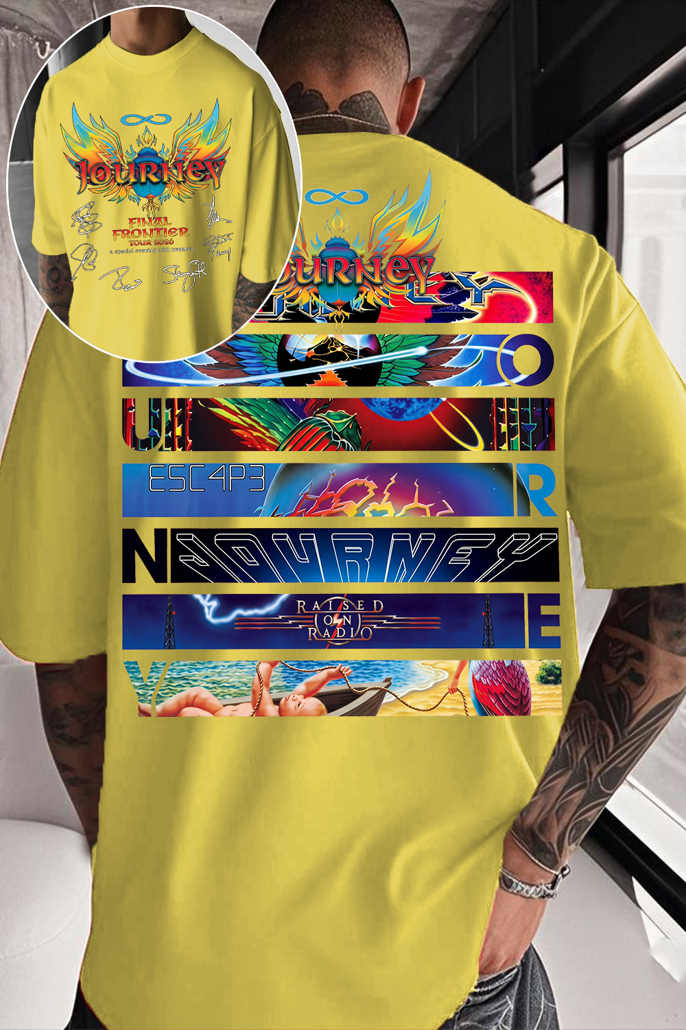 Journey Band Fan Tee