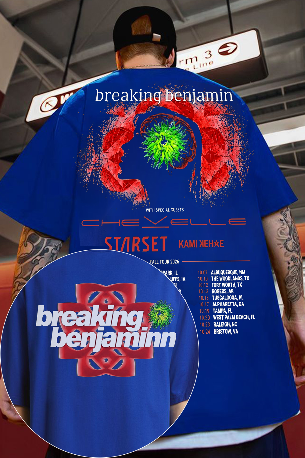 Breaking Benjamin Shirt