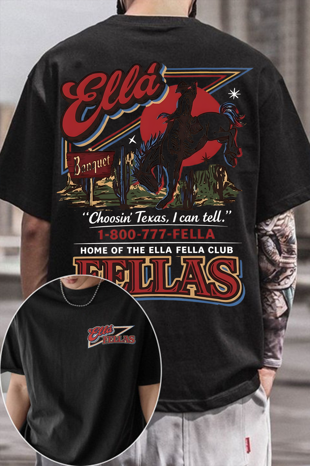 Ella Fella Club 2-Sided Shirt