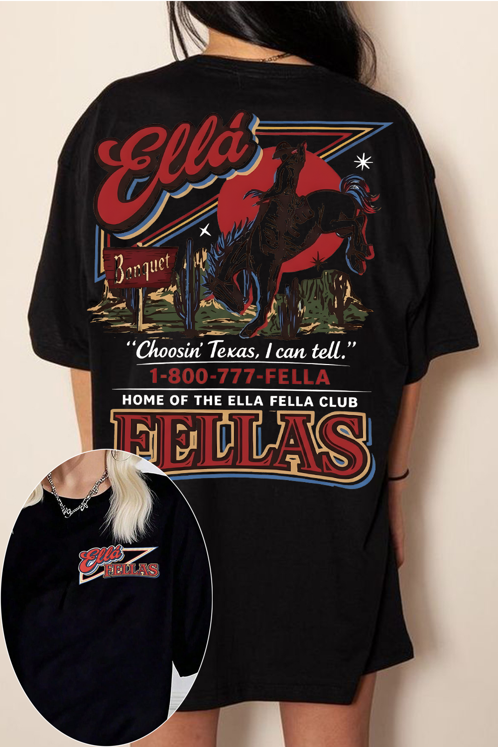 Ella Fella Club 2-Sided Shirt For Women