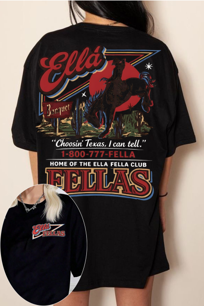 Ella Fella Club 2-Sided Shirt For Women