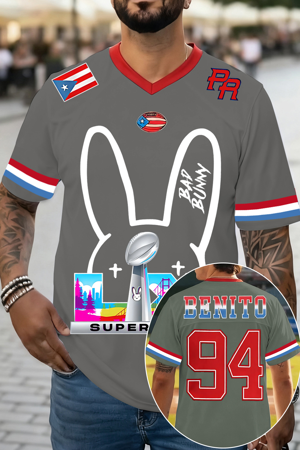 🏈🏈  Benito Jersey