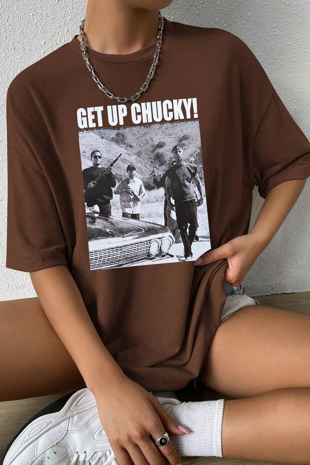 GET up, Chucky  Short Sleeve T-Shirt