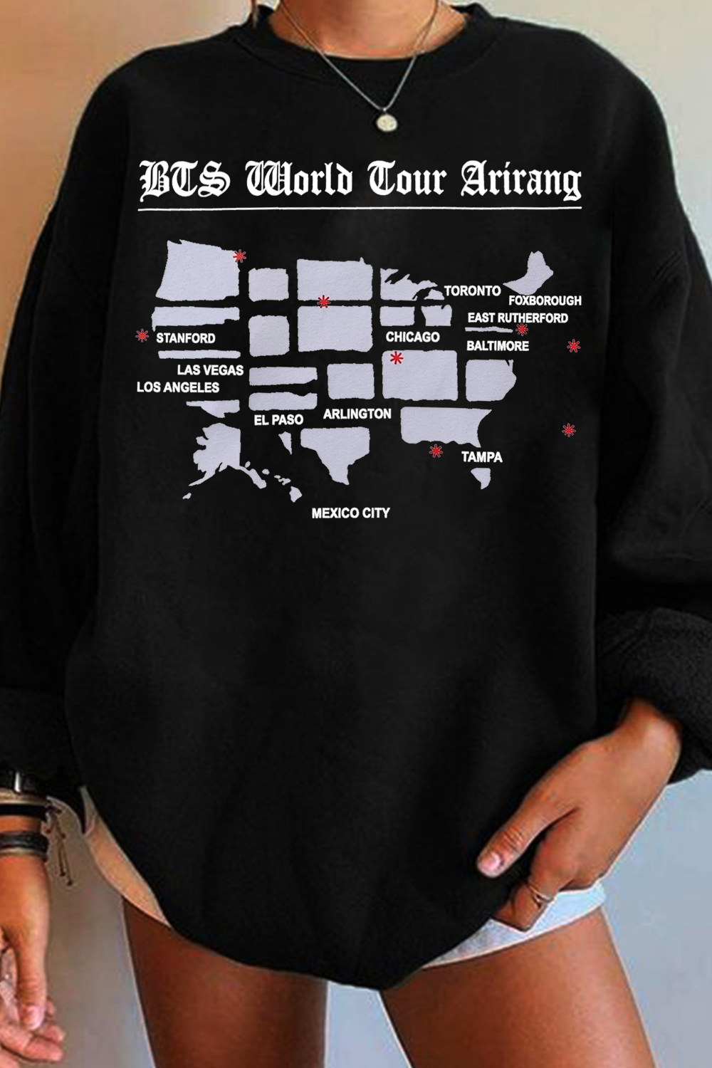 BTS Mexico City Tour Sweatshirt
