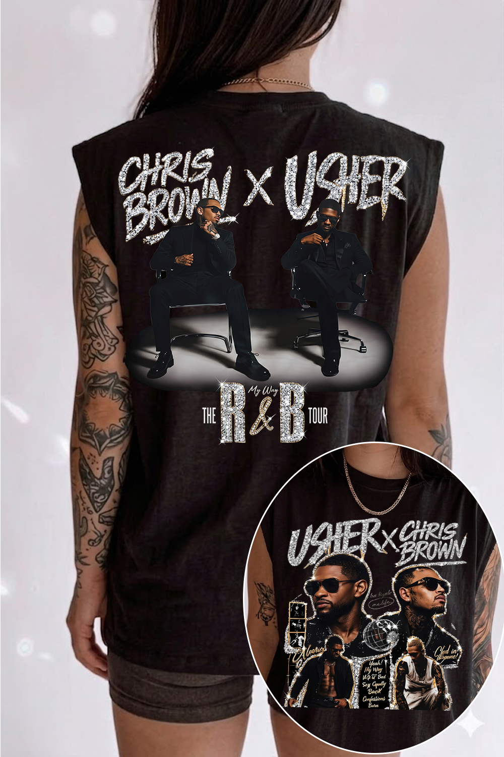 Chrisbrown & Usher Women Tank