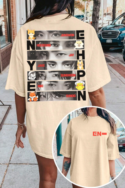 Enhypen 2-Side Fans Shirt