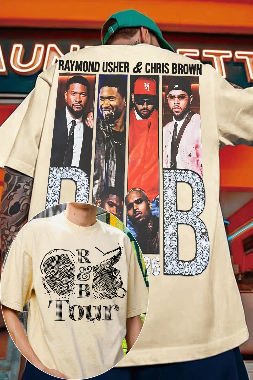 Raymond Usher & Chris Brown Shirt