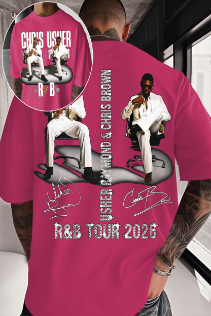 CB & Usher Concert Shirt