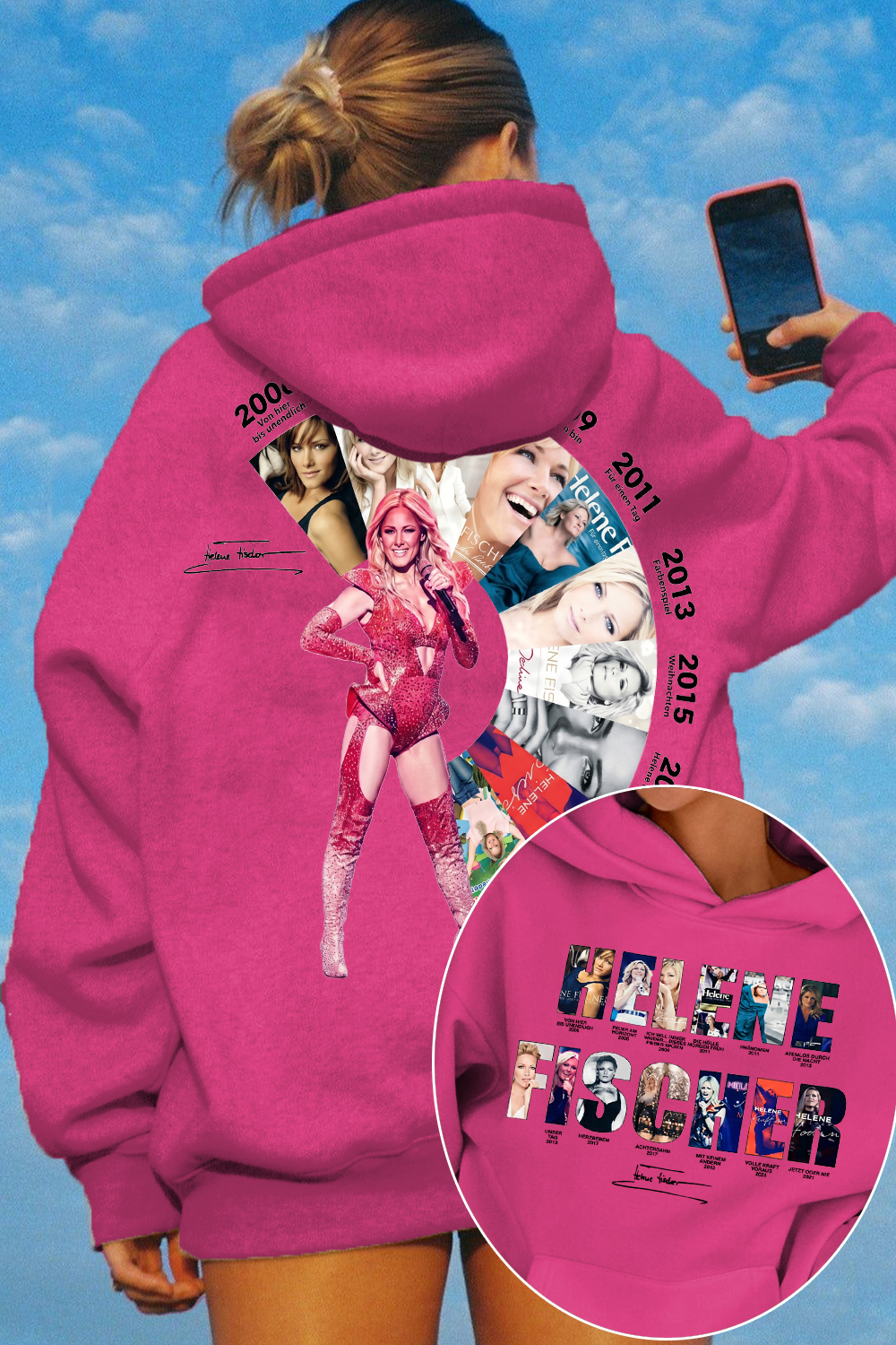 Helene Fischer 2-Sided Hoodie