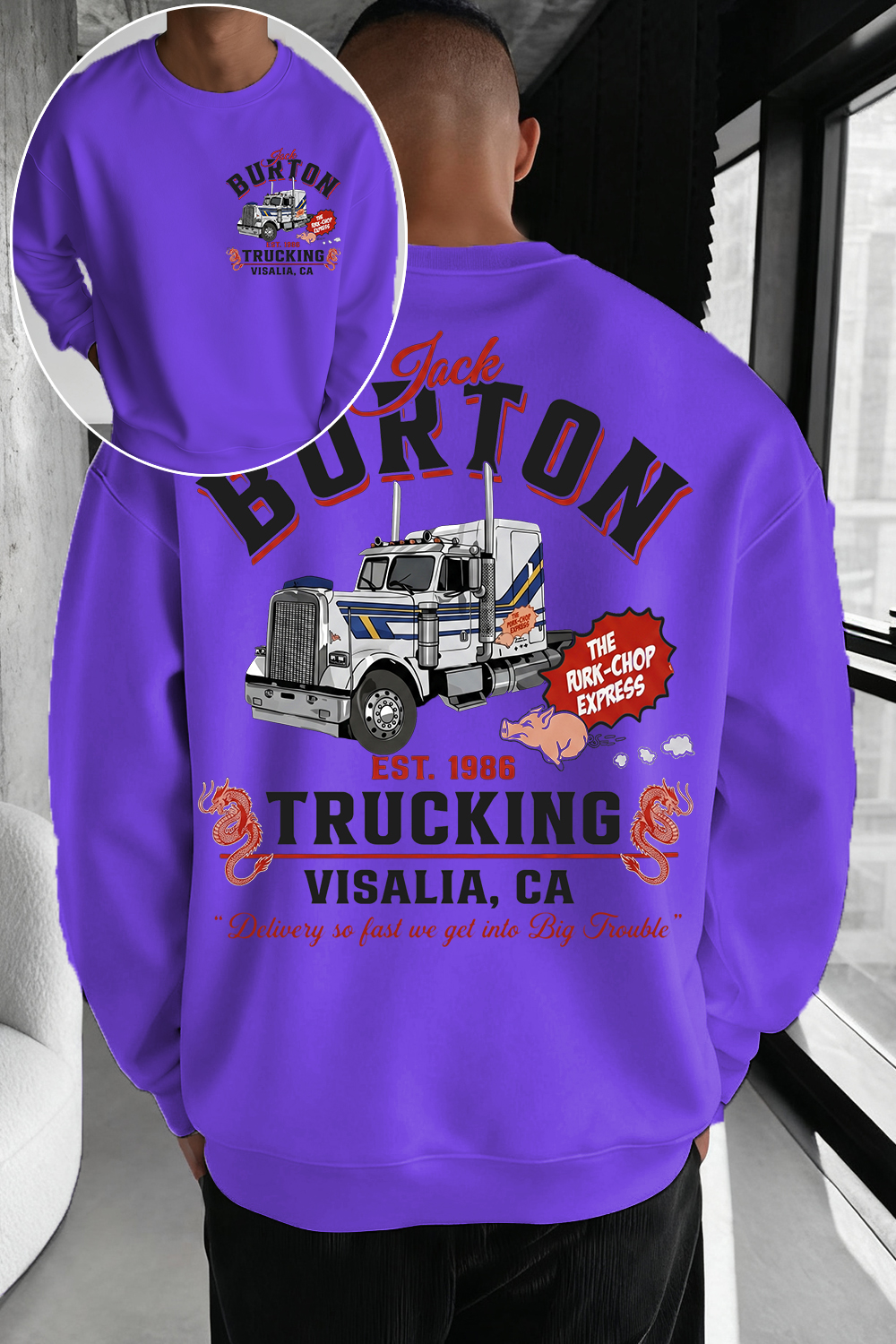 🚛 Jack Burton Fans Sweatshirt