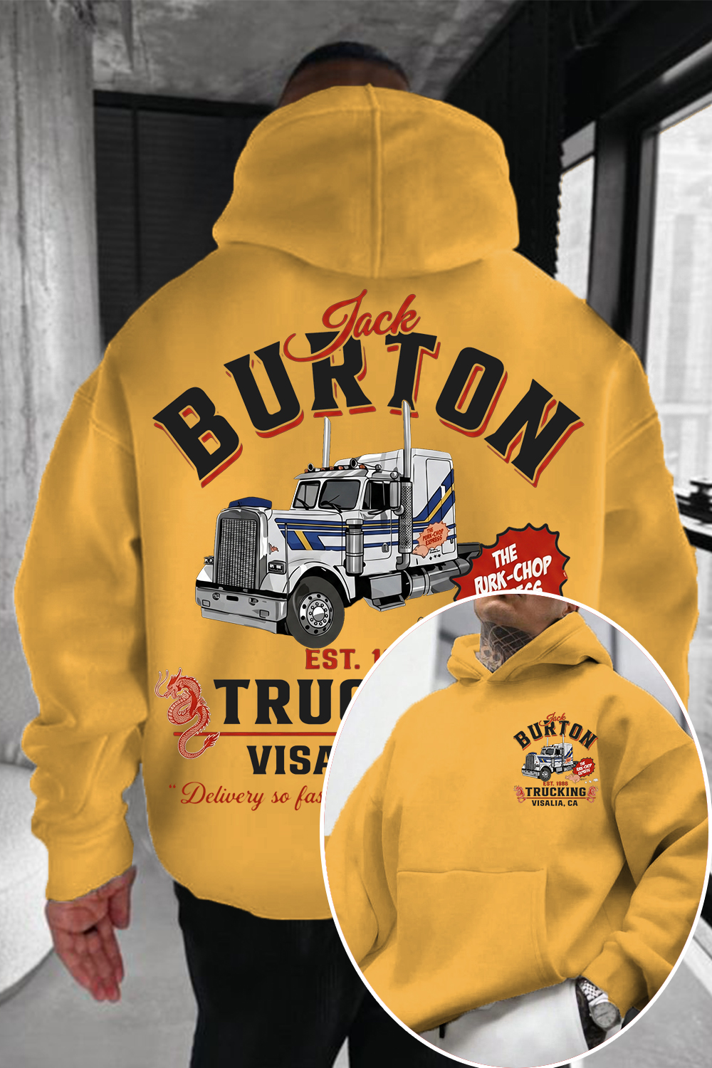 🚛 Jack Burton Fans Hoodie