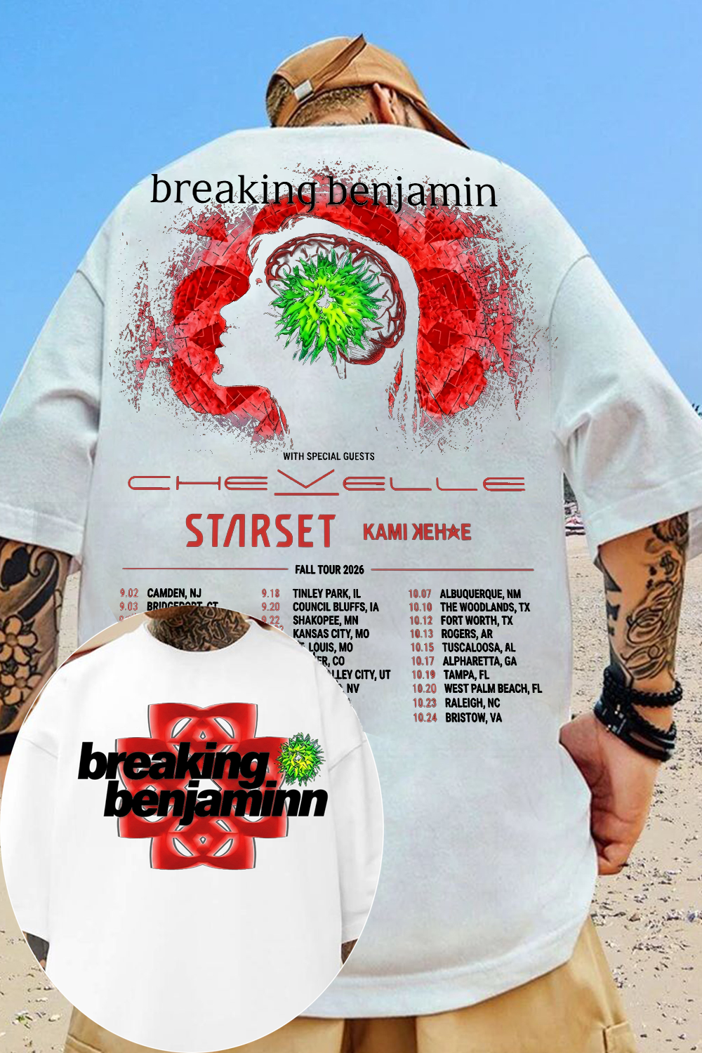 Breaking Benjamin Shirt