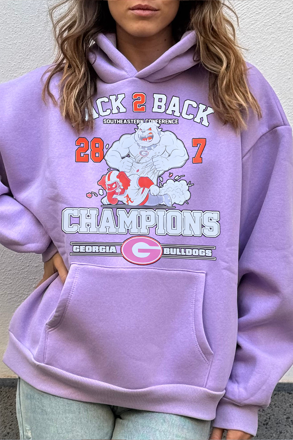 Back 2 Back SEC Champs Women Hoodie