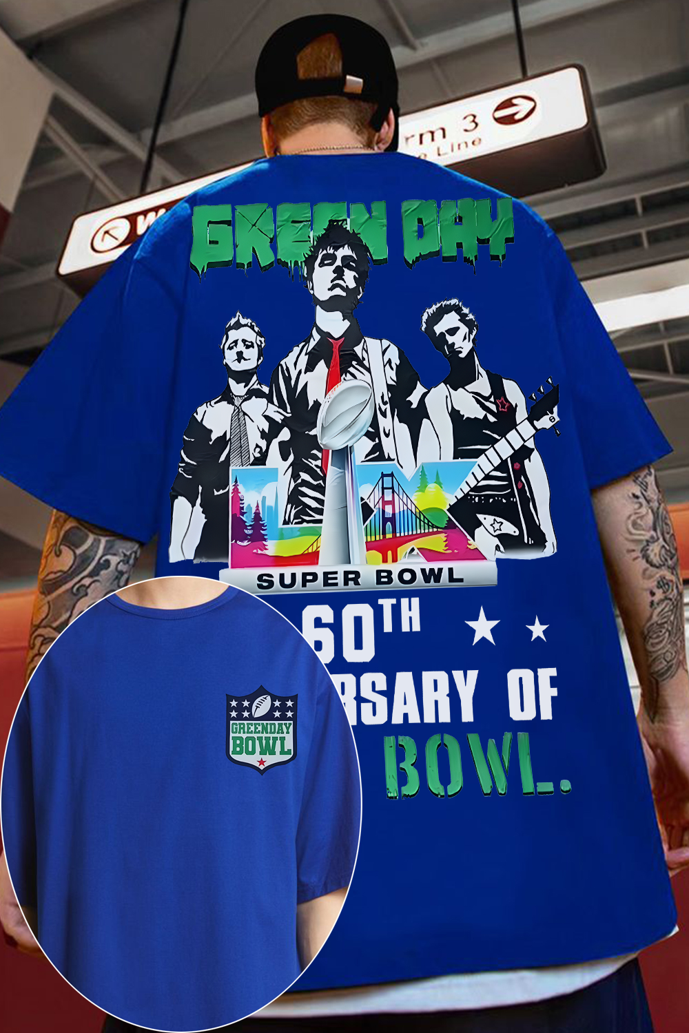 Greenday Music T-Shirt For Men