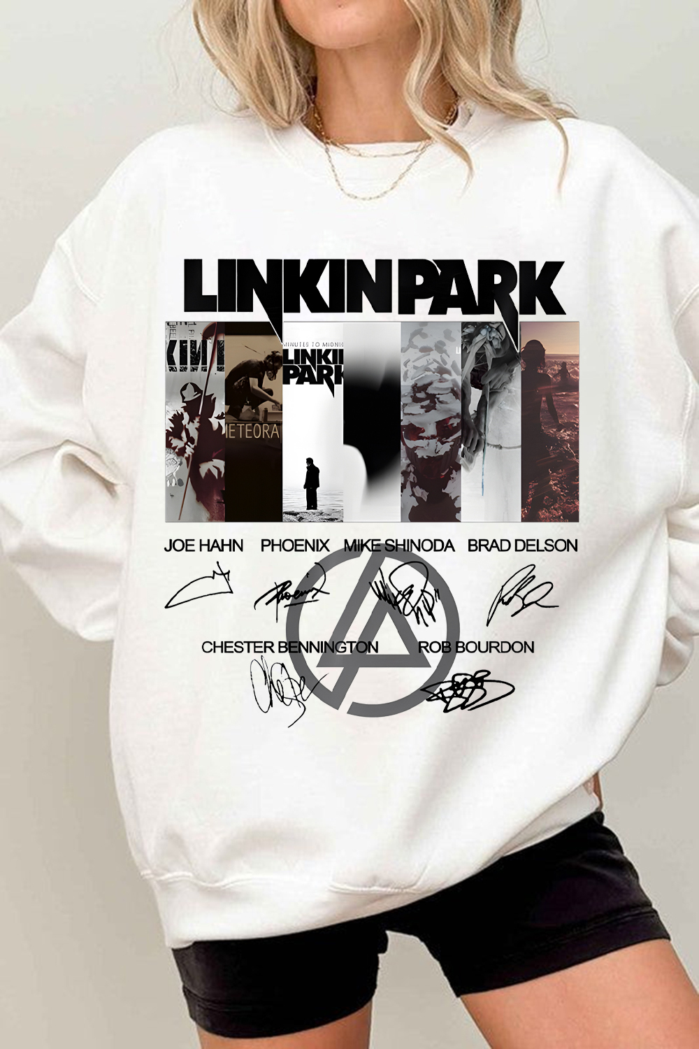 LP Logo Signatures Sweatshirt For Women