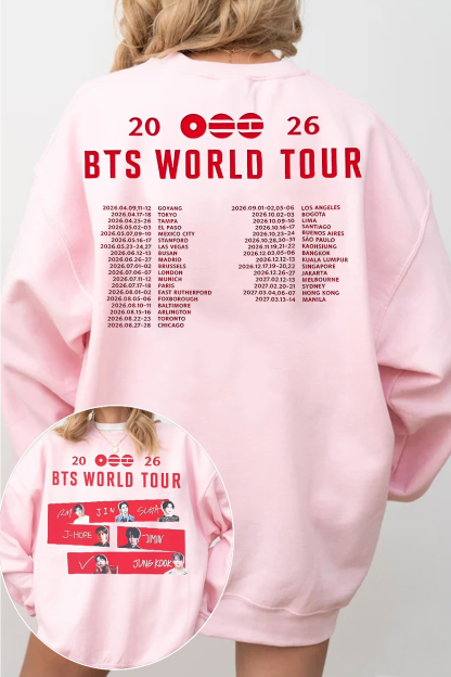 BTS Tour Sweatshirt